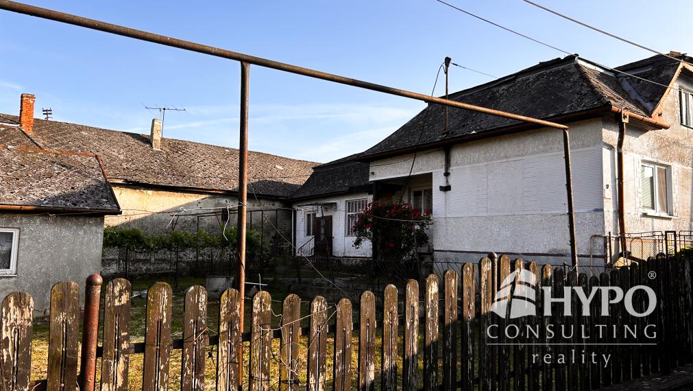 ZĽAVA!!! Na predaj rodinný dom v obci Sirník, okres Trebišov – skvelá príležitosť na rekonštrukciu podľa vlastných predstáv