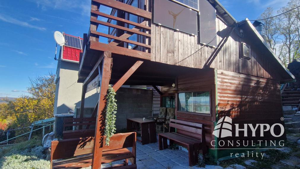 Záhradkárska chatka v Hlohovci - Výhľadňa