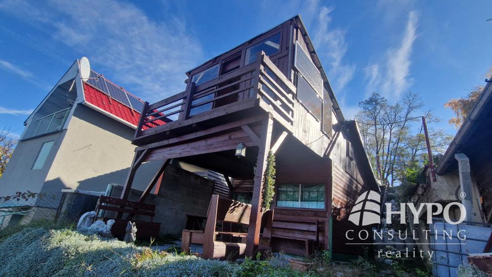 Záhradkárska chatka v Hlohovci - Výhľadňa