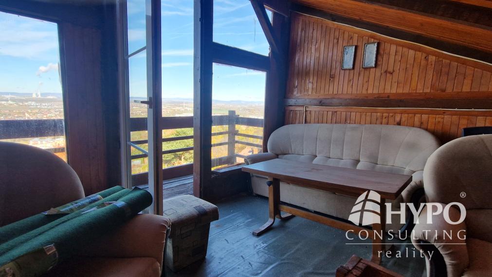 Záhradkárska chatka v Hlohovci - Výhľadňa