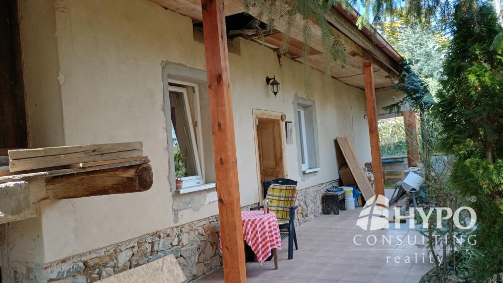 Útulná chalúpka v malebnej obci na úpätí pohoria Vtáčnik