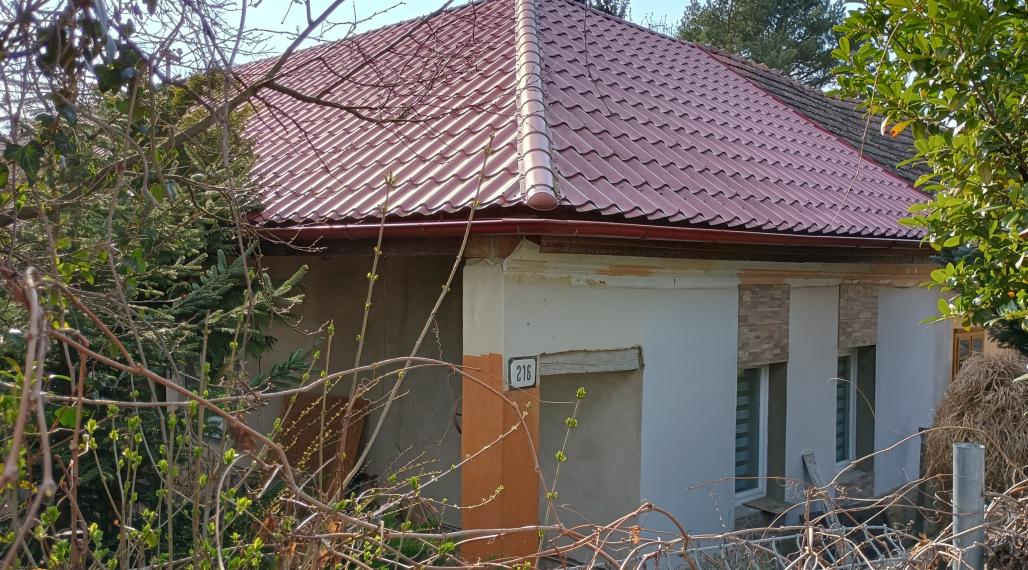 Útulná chalúpka v malebnej obci na úpätí pohoria Vtáčnik