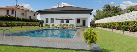 ROVINKA-bungalov s krásnym pozemkom-garáž-využiteľné podkrovie
